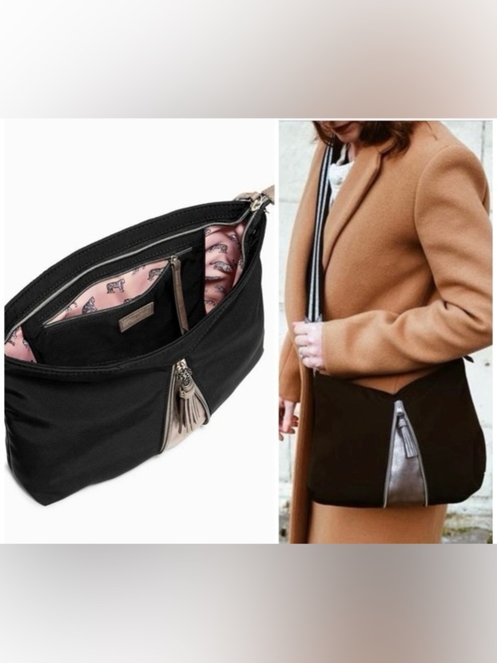 Stella & Dot Work Hard Play Hard Shoulder Bag